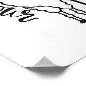 Poster Enregistrer Le Drame Pour Votre Llama (Coin)