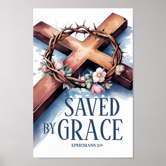 Poster Enregistrer par Grace Christian Wall Art Print (Devant)