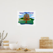 Poster Enregistrer Un Arbre Au Plante Mondial (Cuisine)