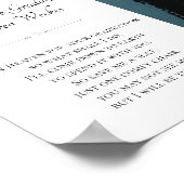 Poster Enregistrer une soeur de siège de la Mémorial de p (Coin)