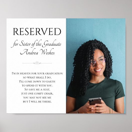 Poster Enregistrer une soeur de siège de la Mémorial de p (Devant)