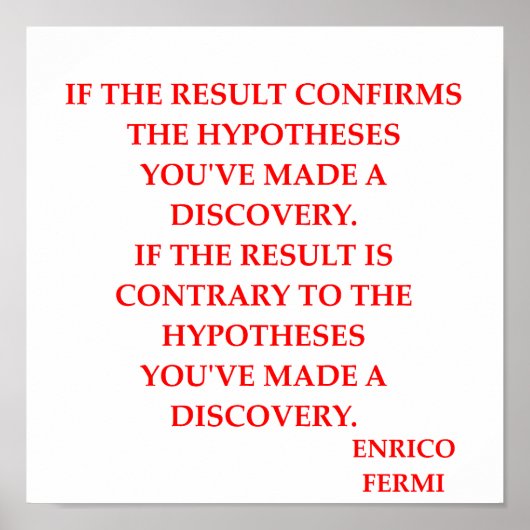 Poster enrico fermi (Devant)