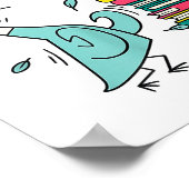 Poster Enseignant 67 Combien de nuits par semaine devriez (Coin)