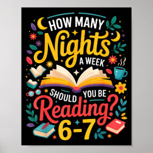 Poster Enseignant 67 Combien de Soirs par Semaine Devriez