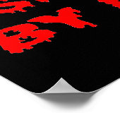 Poster Enseignant anglais par jour Zombie Slayer par nuit (Coin)