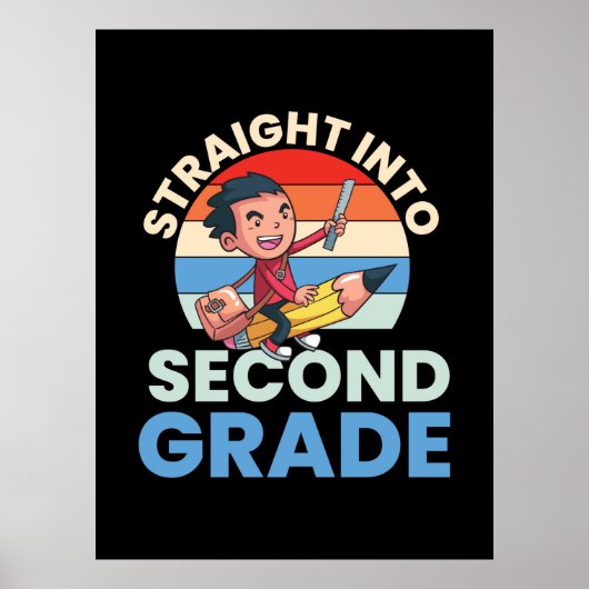 Poster Enseignant de 2e année directement en deuxième ann (Devant)