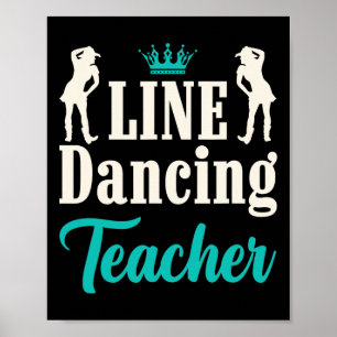 Poster Enseignant de la danse en ligne