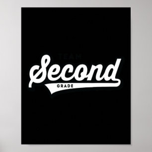 Poster Enseignant de l'école secondaire de l'équipe de ba