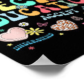 Poster Enseignant de l'éducation spéciale Enseignant insp (Coin)