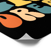 Poster Enseignant de l'équipe de rêve de neuvième année (Coin)