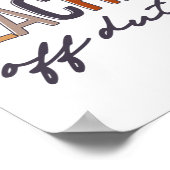 Poster Enseignant De Niveau Secondaire Hors Service Derni (Coin)