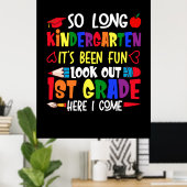 Poster Enseignant de première année à la maternelle (Bureau à domicile)