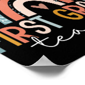 Poster Enseignant de première année enseigner l'amour Ins (Coin)