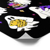 Poster Enseignant des mathématiques d'Halloween (Coin)