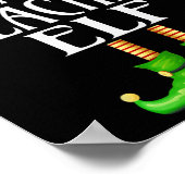 Poster Enseignant Elf Xmas Funny Family Matching Group Ch (Coin)