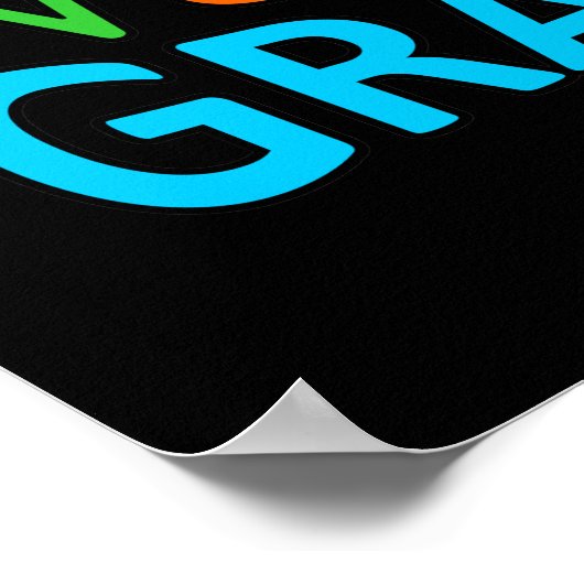 Poster Enseignant en mathématiques de 6e année (Coin)