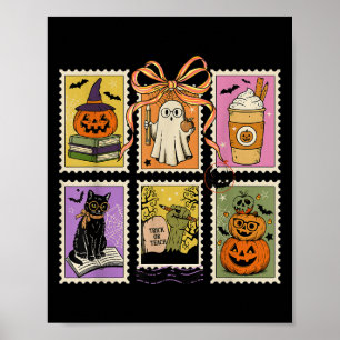 Poster Enseignant Halloween Shirt Soky Ghost Lecture Hall