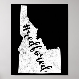 Poster Enseignant Rouge Pour Ed Idaho Public Education 1