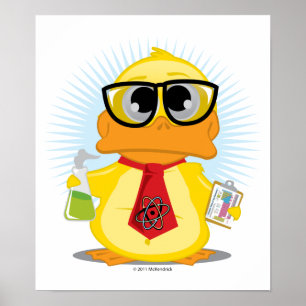Poster Enseignant scientifique canard
