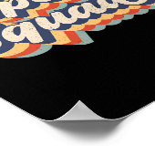 Poster Enseignant Spécial De L'Escouade Sped Retour À L'É (Coin)