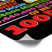 Poster Enseignant Survive 100 Jours De Moi Amusant 100 Jo (Coin)