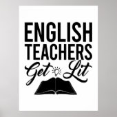 Poster Enseignants Anglais Lit (Devant)