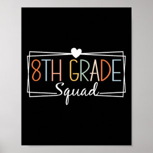 Poster Enseignants de la 8e année de l'équipe d'enseignem