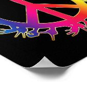 Poster Enseignants de la langue des signes de la paix sou (Coin)