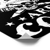 Poster Enseignants Pirates ARR Cool - Halloween Enseigner (Coin)