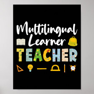 Poster Enseignants pour apprenants multilingues - Éducate