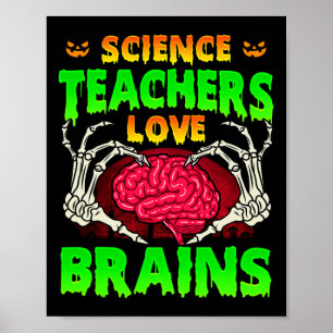 Poster Enseignants scientifiques Aimer les cerveaux Squel
