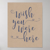 Poster enseigne à la mémoire - vous nous manquez (v4) (Devant)