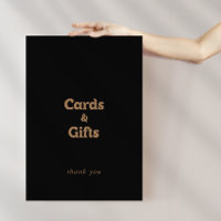 Enseigne Classique Minimaliste Cartes et Cadeaux e