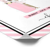 Poster Enseigne de bar Mimosa unique (Coin)