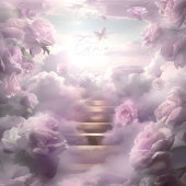 Poster Enseigne de bienvenue funéraire mémorielle du céle