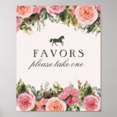 Poster Enseigne de Faveurs de Réception de Mariage Off to (Devant)