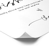 Poster ENSEIGNE DE MARIAGE Conseils et Vœux EVERLEIGH (Coin)