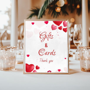 Poster Enseigne de salle de mariage Cadeaux et Cartes occ