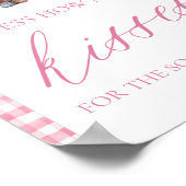 Poster Enseigne Devinez Combien de Bisous Frais du Marché (Coin)