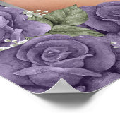 Poster Enseigne funéraire commémorative photo argent viol (Coin)