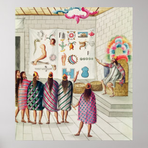 Poster Enseignement de la lecture des manuscrits