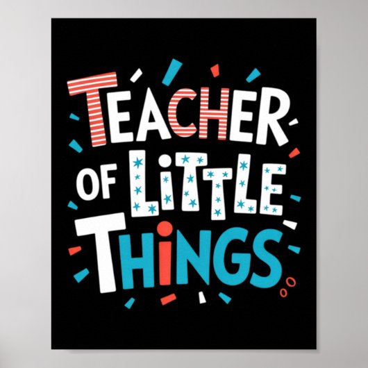 Poster Enseignement Drôle Professeur Retour à l'École Lec (Devant)