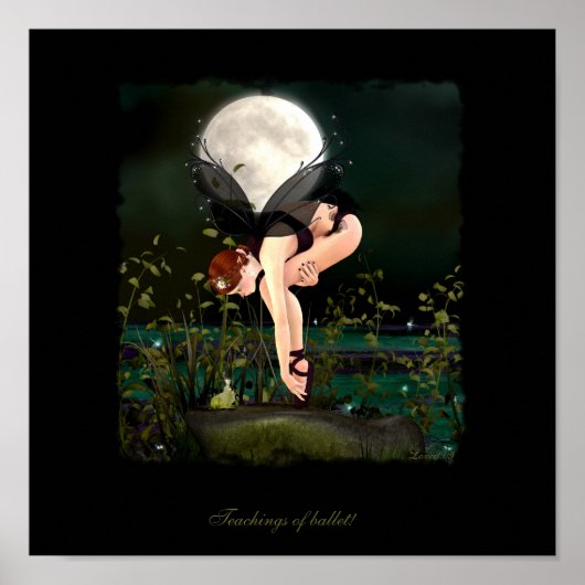 Poster Enseignement du ballet (Devant)