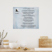 Poster Enseignement par Kahlil Gibran (Cuisine)