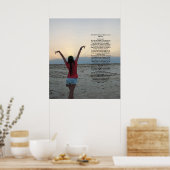 Poster Enseignement par Kahlil Gibran (Cuisine)