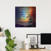 Poster Enseignement par Kahlil Gibran (Bureau à domicile)