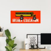 POSTER ENSEIGNEMENT SUPÉRIEUR (Bureau à domicile)