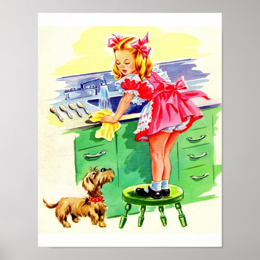 Poster Enseigner à Rover comment laver la vaisselle (Devant)