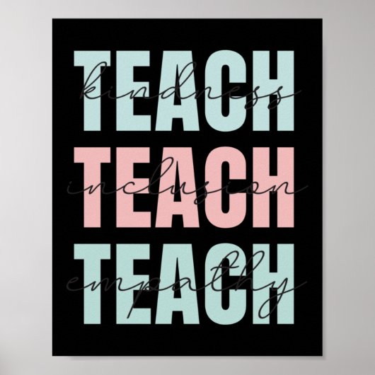 Poster Enseigner la gentillesse (Devant)