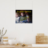 POSTER ENSEIGNER L'AFFICHAGE DES ENFANTS (Cuisine)